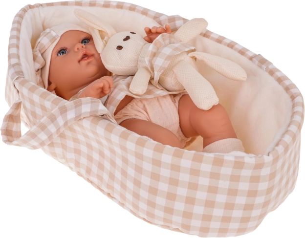 Set beba lutka s dodacima – Bež