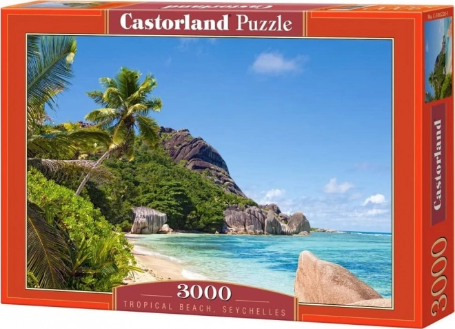 Puzzle Tropska plaža Sejšeli 3000 komada