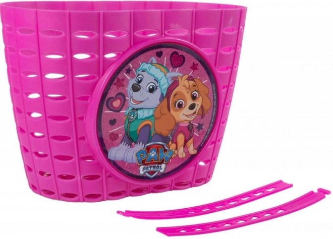 Dječja košara za bicikl PAW PATROL djevojčice