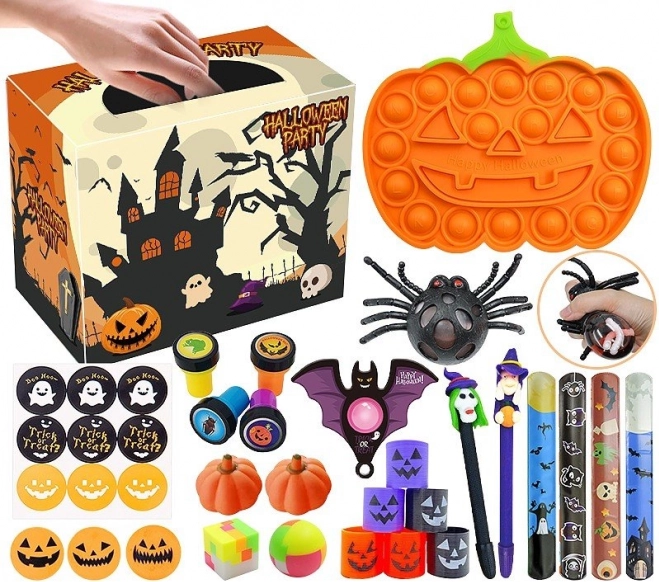 Senzorna antistresna Halloween set fidget igračaka i pop it