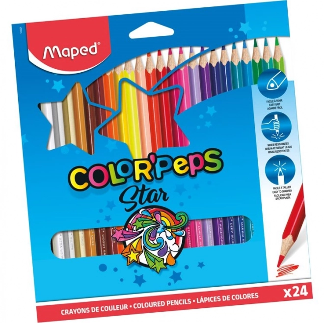 MAPED Trokutaste bojice Color'Peps 24 kom