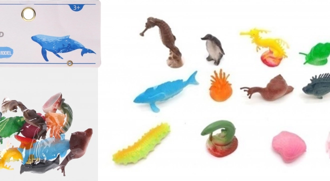 Set figurica Morski svijet 12 kom 7 cm