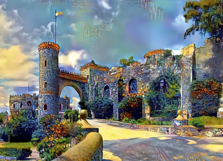 Puzzle Castillo de Santa Cecilia, Guanajuato, Meksiko 1000 dijelova