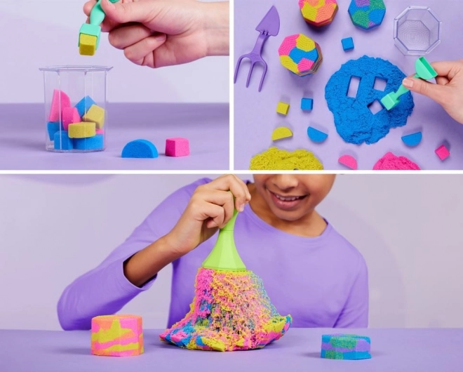 Kinetic Sand Set za stvaranje s čašicama