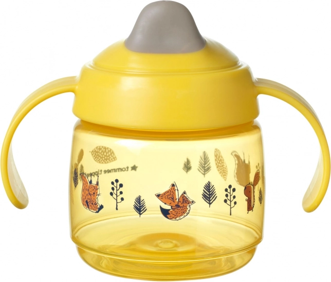 Superstar nepropusna čaša, 190 ml 4m+, žuta