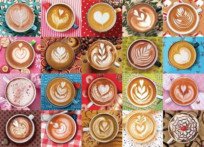 Puzzle 500 dijelova COBBLE HILL Volim te, latte