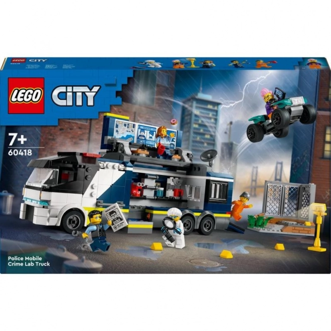 LEGO® City 60418 Mobilna kriminalistička laboratorija policajaca