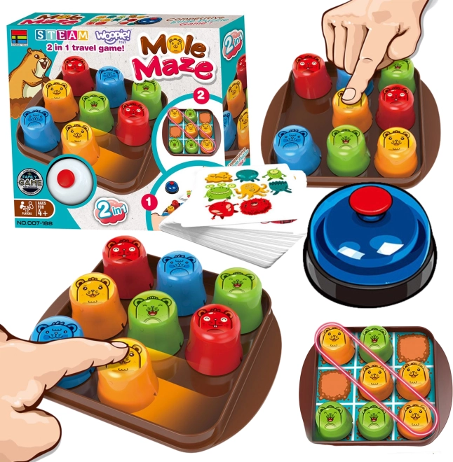 Moguća igra Mole Maze 2u1 - Križaljka i Pješčanik