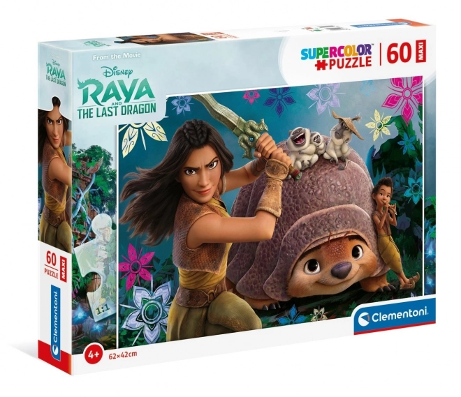 Raya i zmaj - puzzle MAXI 60 dijelova