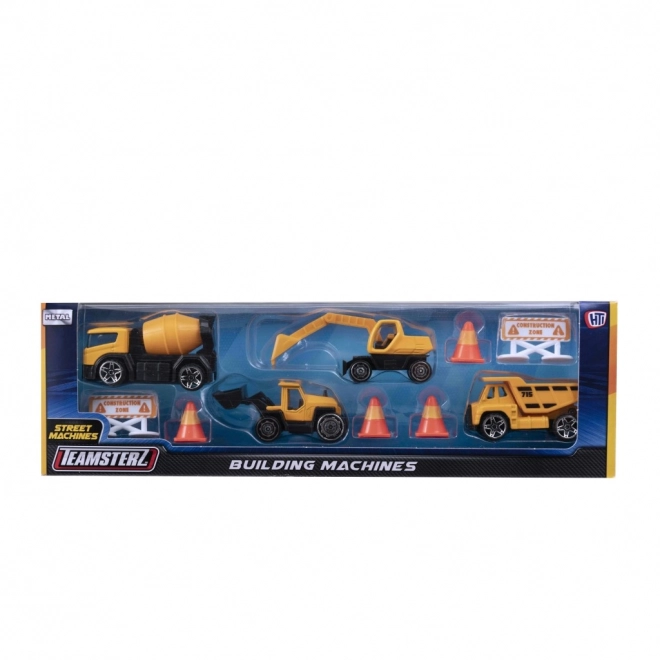 Teamsterz građevinski mini set s građevinskim strojevima