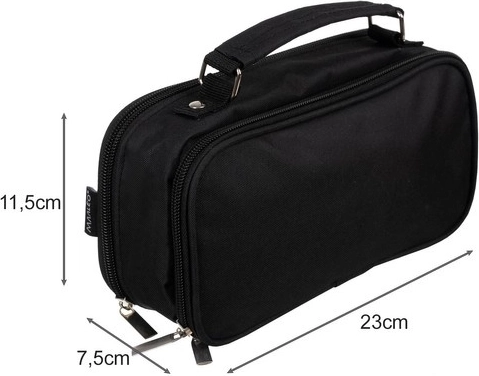 Dvije komore s dvosmjernim patentnim zatvaračima