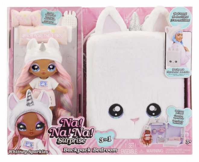 Na! Na! Na! Iznenađenje 3-u-1 Ruksak Set - Whitney Sparkles