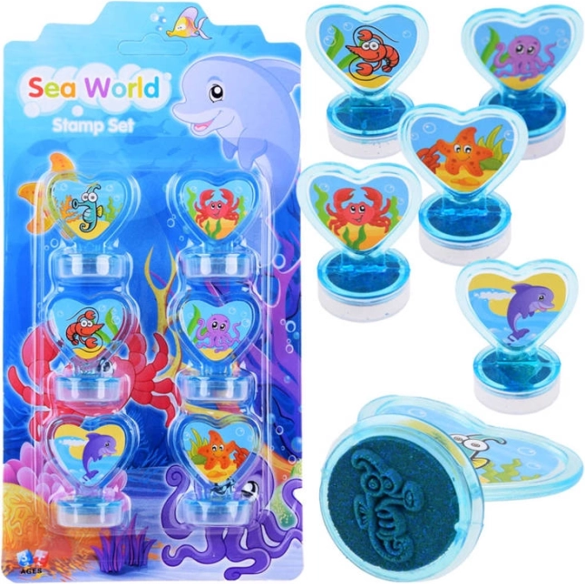 Set pečata 6 kom morske životinjice – Životinjice