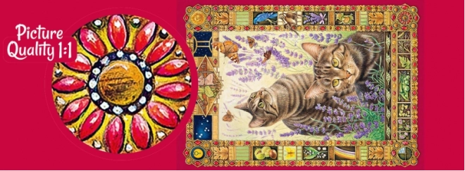 Puzzle Cherry Pazzi Mačke 1000 dijelova
