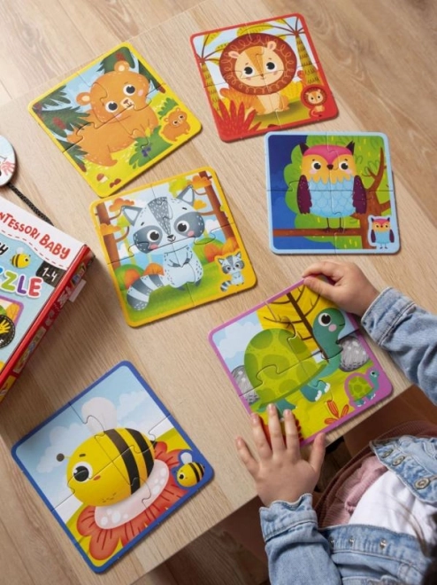 MONTESSORI BEBA DIRLJA - Puzzle