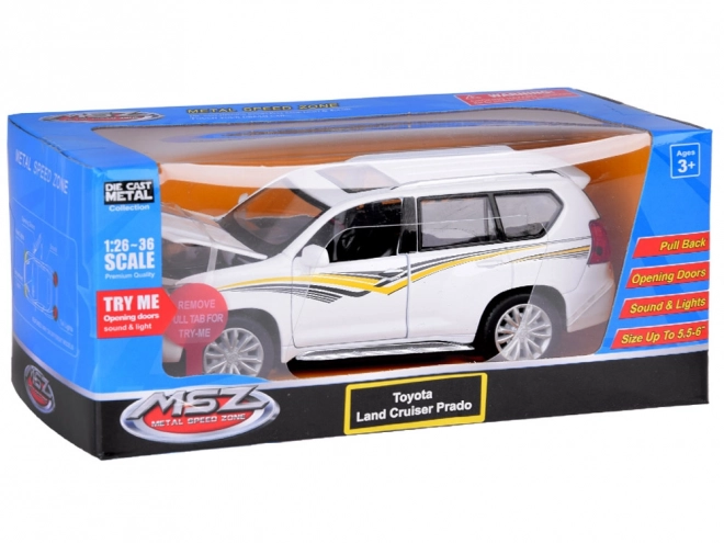 Metalni model Toyota Land Cruiser Prado s efektima
