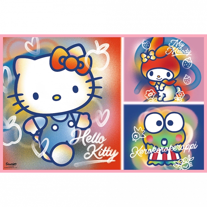 Puzzle 2x200 Hello Kitty i prijatelji