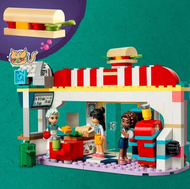 LEGO® Friends 41728 Bistro u centru gradića Heartlake