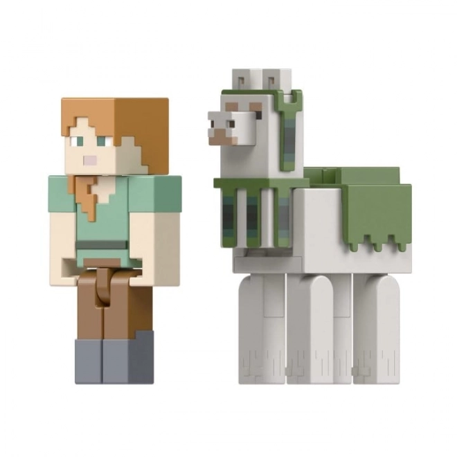 Minecraft figurice Alex i lama