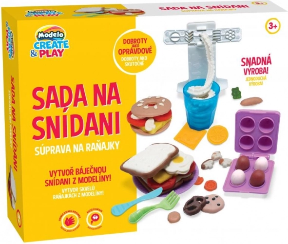 Modelo set za modelins doručak za djecu