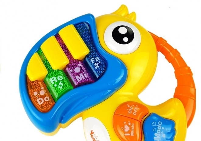 Dječje glazbeno piano Ptice žute