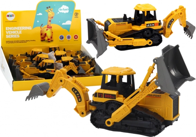 Caterpillar bager Građevinsko vozilo 2 žlice žuta