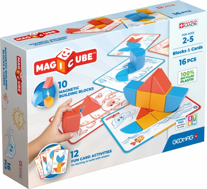 Geomag Magicube Blokovi i Kartice 16 komada