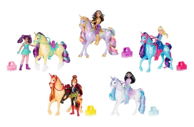 Unicorn akademija figurice 11 cm Sophia i Wildstar