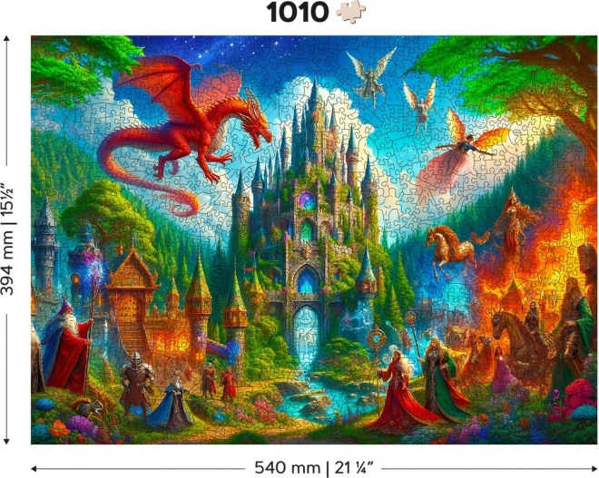 Drvene puzzle Fantasy Dvorac 1010 dijelova