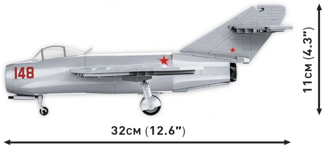 COBI 2416 Korejski rat MIG-15 FAGOT, 1:32, 504 k, 1 f