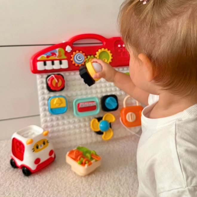 Montessori konstruktorski auto mačkica