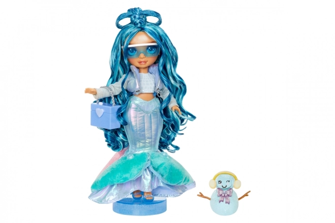Rainbow High Zimska fashion lutka - Skyler (Plava)
