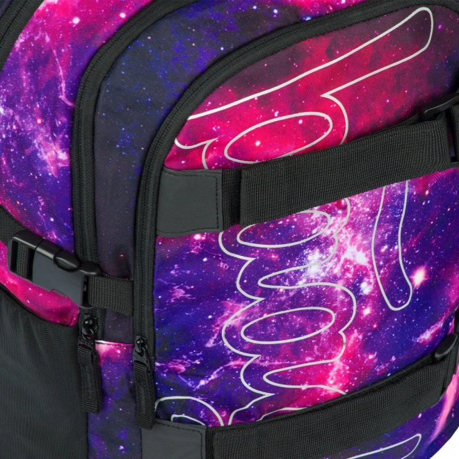 BAAGL Školski ruksak Skate Galaxy