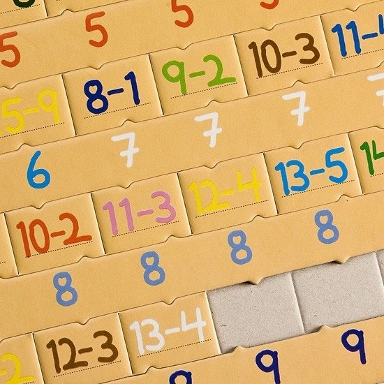 Puzzle Matematika: Oduzimanje 81 Dijal