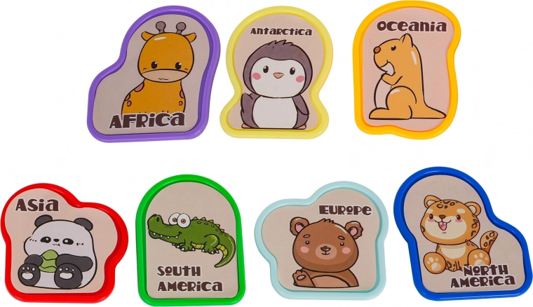 Istraživanje kontinenata sa životinjama