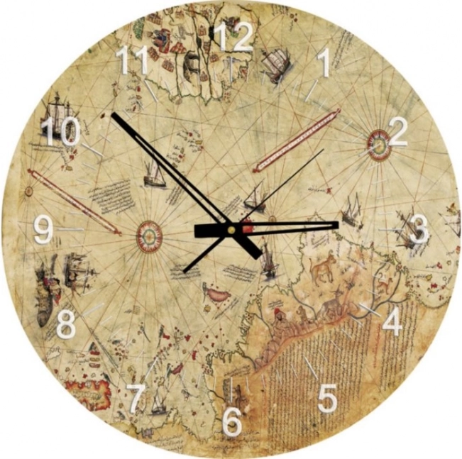 Puzzle sat s kartom kapetana Reise 570 dijelova