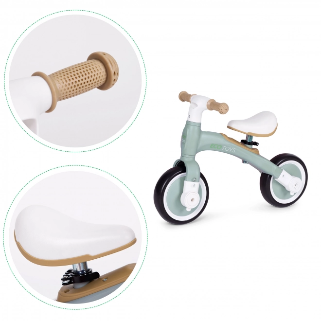 Balansni bicikl s pedalama - pomoćni kotačići za trening 3u1 ECOTOYS