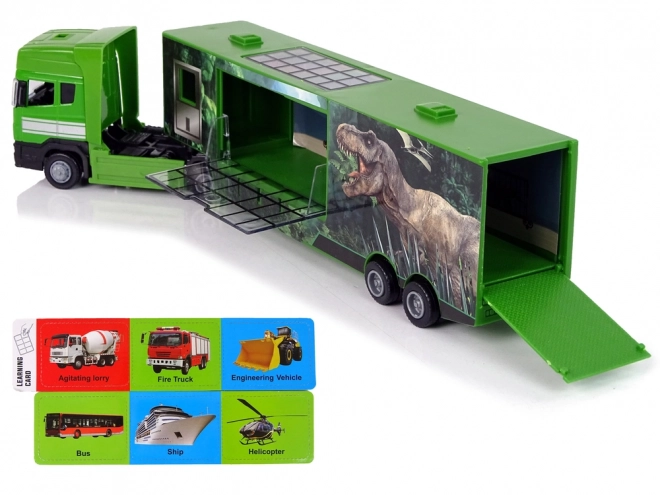 Veliki dinosaurus transporter Auto Metal