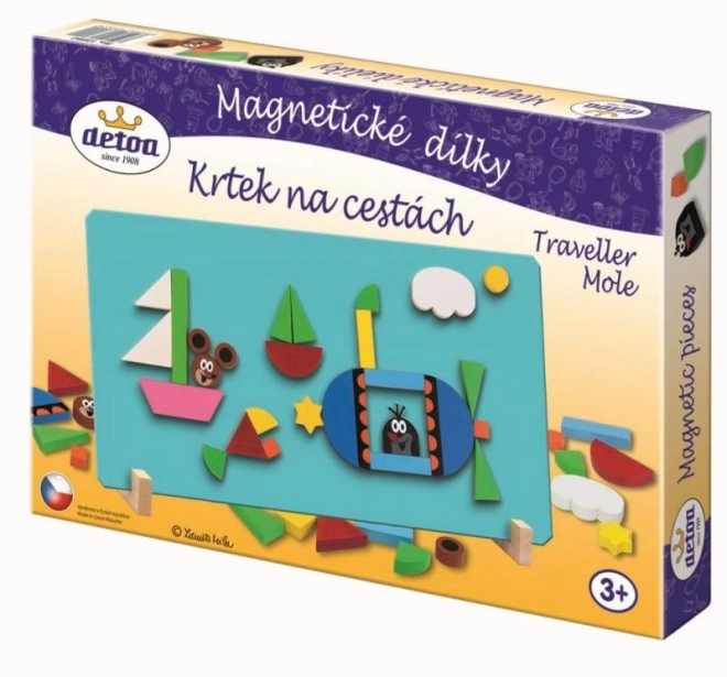 Magnetična slagalica - Krtica