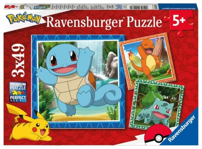 Ravensburger slagalica Pokémon 3x49 dijelova