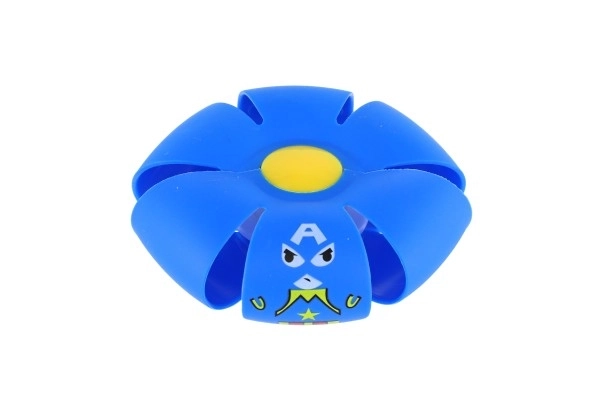 Ravna Lopta - Baci disk, uhvati loptu! plast 8 cm 4 boje 12 kom u kutiji