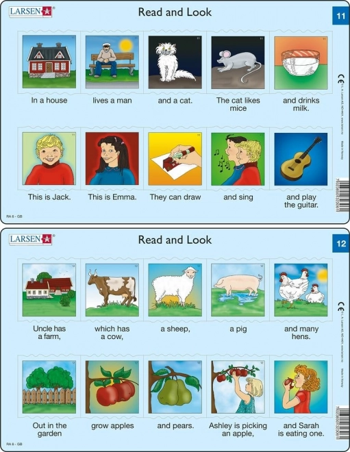 Edukativne puzzle engleski – kratki tekstovi, 10 dijelova