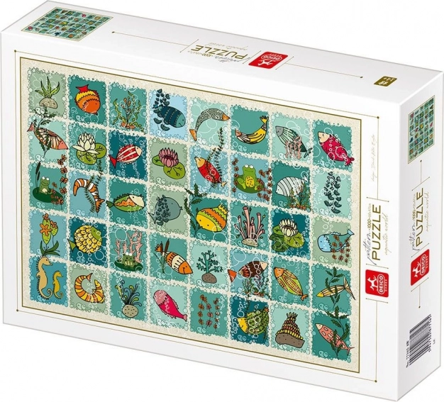 DEICO Puzzle Vodeni organizmi 1000 dijelova