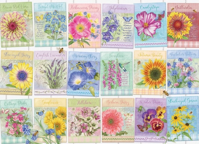 Puzzle Paketi sa sjemenkama 500 dijelova od Cobble Hilla