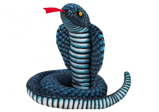 Plišana zmija Royal Cobra Plava 100 cm maskota