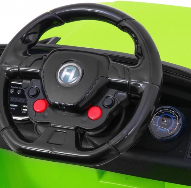 Električni autić Land Rapid Racer – Zelene