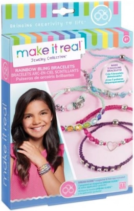 Set za izradu narukvica Rainbow Bling – MAKE IT REAL