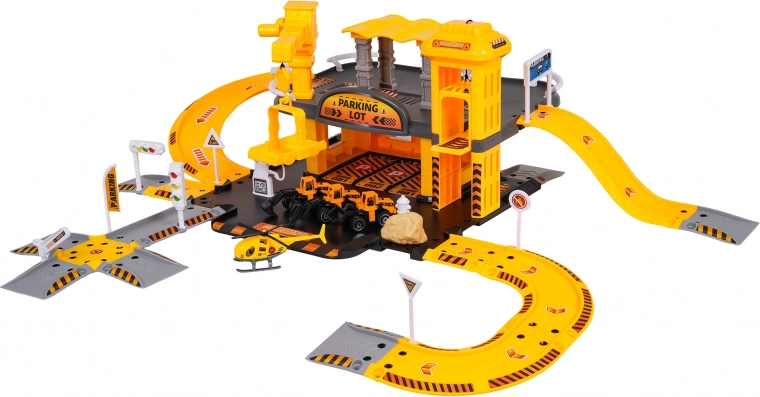 Dvoslojno parkiralište s građevinskom zonom