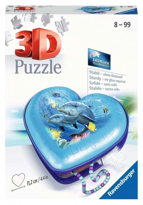 Ravensburger 3D puzzle Srce Podmorski svijet 54 dijelova