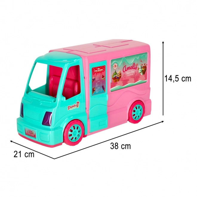 Kamper za lutke s food truckom